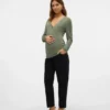 Jeans a vita alta e vestibilità regolare