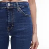 Jeans a vita alta e vestibilità skinny di Topshop