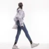 Jeans a vita alta e vestibilità skinny di Topshop