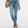 Jeans a vita alta e vestibilità skinny VMSophia