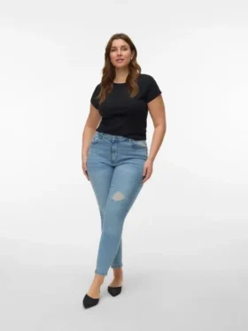 Jeans a vita alta e vestibilità skinny VMSophia