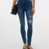 Jeans a vita alta e vestibilità skinny VMSophia