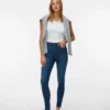 Jeans a vita alta e vestibilità skinny VMSophia