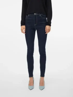 Jeans a vita alta e vestibilità skinny VMSophia