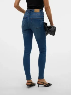 Jeans a vita alta e vestibilità skinny VMSophia