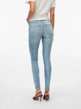 Jeans a vita alta e vestibilità skinny VMSophia