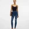 Jeans a vita alta e vestibilità skinny VMSophia