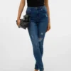 Jeans a vita alta e vestibilità skinny VMSophia