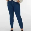 Jeans a vita alta e vestibilità slim Vmclusia