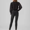 Jeans a vita alta e vestibilità slim VMSophia