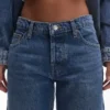 Jeans a vita bassa e gamba larga Topshop