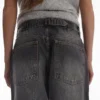Jeans a vita bassa e gamba larga Topshop