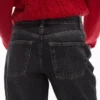 Jeans a vita bassa e gamba larga Topshop