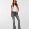 Jeans a vita bassa e taglio svasato Vmcamille