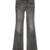 Jeans a vita bassa e taglio svasato Vmcamille