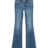 Jeans a vita bassa e taglio svasato Vmcamille