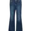 Jeans a vita bassa e taglio svasato Vmcamille