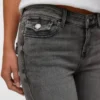 Jeans a vita bassa e taglio svasato Vmcamille