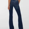 Jeans a vita bassa e taglio svasato Vmhelena