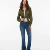 Jeans a vita bassa e taglio svasato Vmsigi