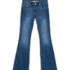 Jeans a vita bassa e taglio svasato Vmsigi