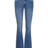 Jeans a vita bassa e taglio svasato Vmsigi