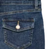 Jeans a vita bassa e taglio svasato Vmsigi