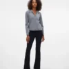 Jeans a vita bassa e taglio svasato Vmsigi