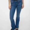 Jeans a vita bassa e taglio svasato Vmsigi