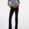 Jeans a vita bassa e taglio svasato Vmsigi