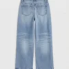 Jeans a vita bassa e vestibilità ampia Vmhallie