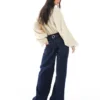 Jeans a vita bassa e vestibilità comoda di Topshop
