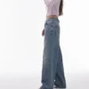 Jeans a vita bassa e vestibilità comoda di Topshop