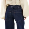 Jeans a vita bassa e vestibilità comoda di Topshop