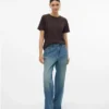 Jeans a vita bassa e vestibilità dritta Vmtokey
