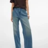 Jeans a vita bassa e vestibilità dritta Vmtokey