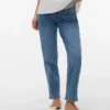 Jeans a vita media con vestibilità “Mom Fit”