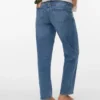Jeans a vita media con vestibilità “Mom Fit”