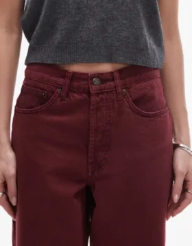 Jeans a vita media e gamba larga di Topshop