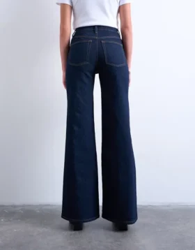 Jeans a vita media e taglio svasato Tsmarie