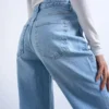 Jeans a vita media e taglio svasato Tsmarie