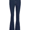 Jeans a vita media e taglio svasato Vmelly