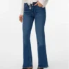 Jeans a vita media e taglio svasato Vmphoebe