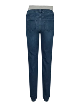Jeans a vita media e vestibilità regolare