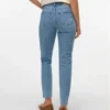 Jeans alla caviglia Vmbrenda a vita alta e vestibilità «mom»