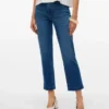 Jeans Awalice a vita alta con vestibilità Mom Fit