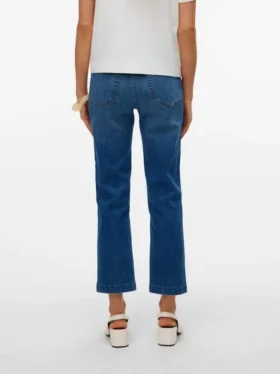 Jeans Awalice a vita alta con vestibilità Mom Fit