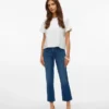 Jeans Awalice a vita alta con vestibilità Mom Fit