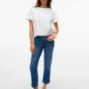 Jeans Awalice a vita alta con vestibilità Mom Fit