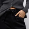 Jeans Awmaddie a vita alta e gamba larga